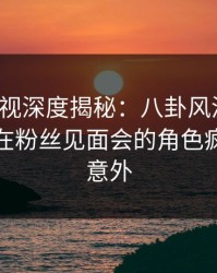 香蕉影视深度揭秘：八卦风波背后，神秘人在粉丝见面会的角色疯狂令人意外