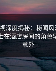 香蕉影视深度揭秘：秘闻风波背后，业内人士在酒店房间的角色罕见令人意外